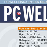 PC WELT LINUX multiboot DVD with ISOLINUX