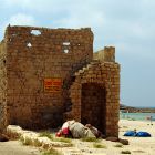 2008 - Crusader ruin at Dor beach, Israel